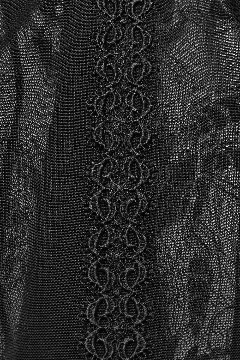 Sheer Specter Mesh Maxi Skirt - Image 9