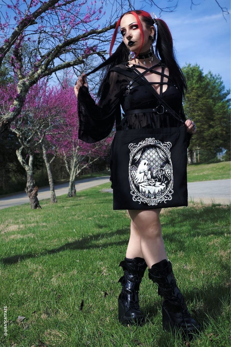 Shoulder Sling Zipper Tote Bag - Image 16