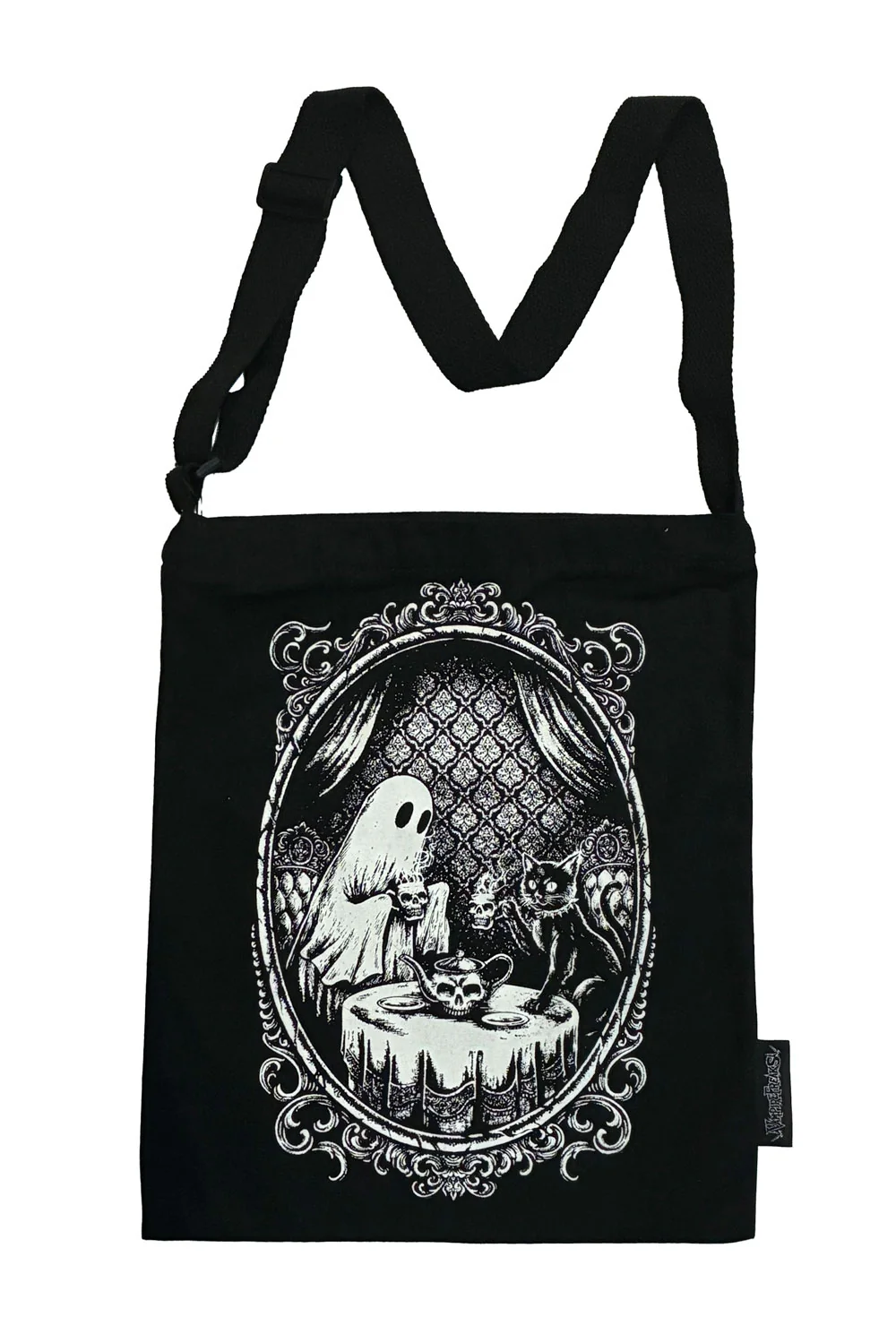Shoulder Sling Zipper Tote Bag - Image 4