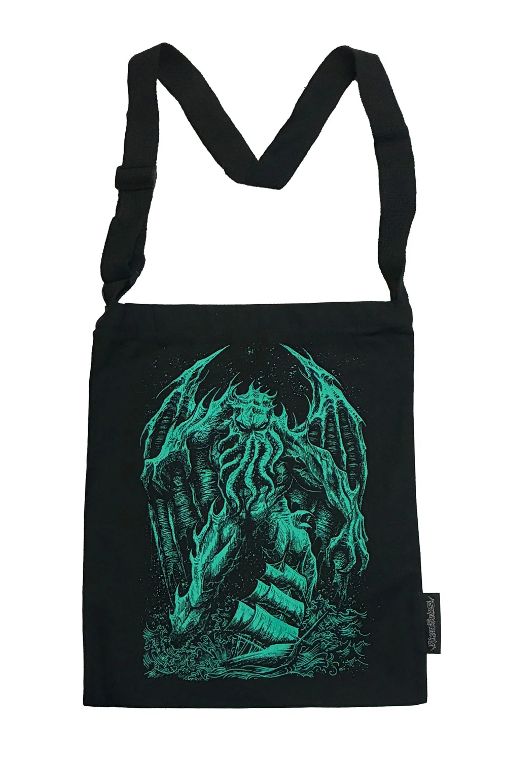 Shoulder Sling Zipper Tote Bag - Image 6