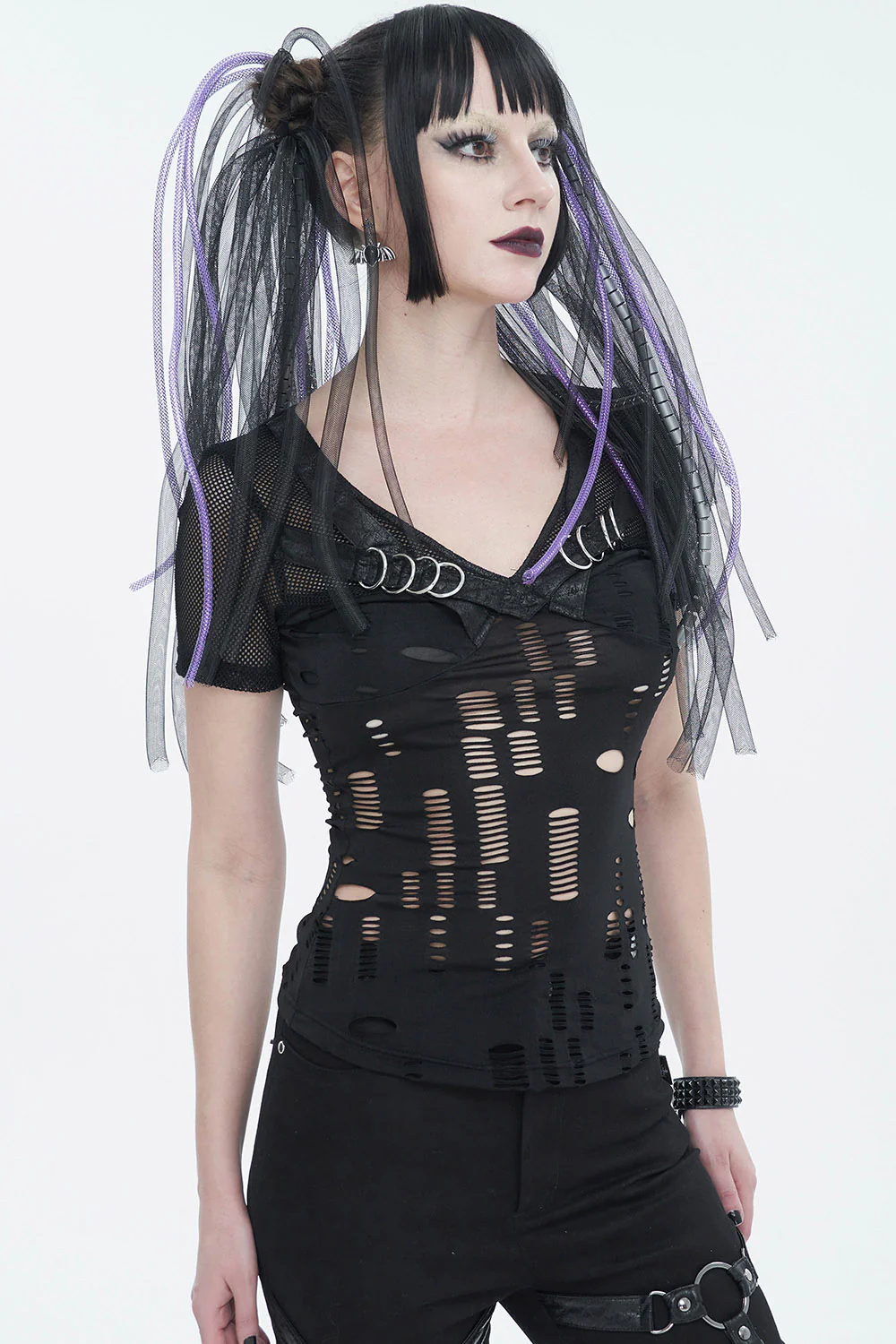Shredded Cyberpunk Shirt