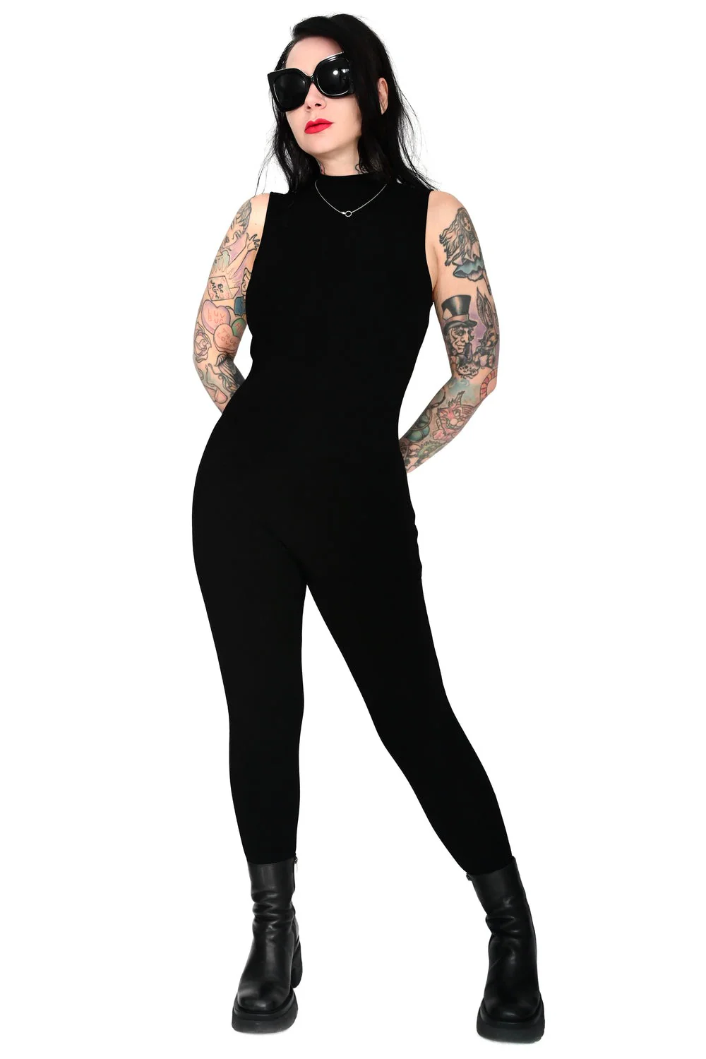 Signature High Neck Catsuit - Image 2