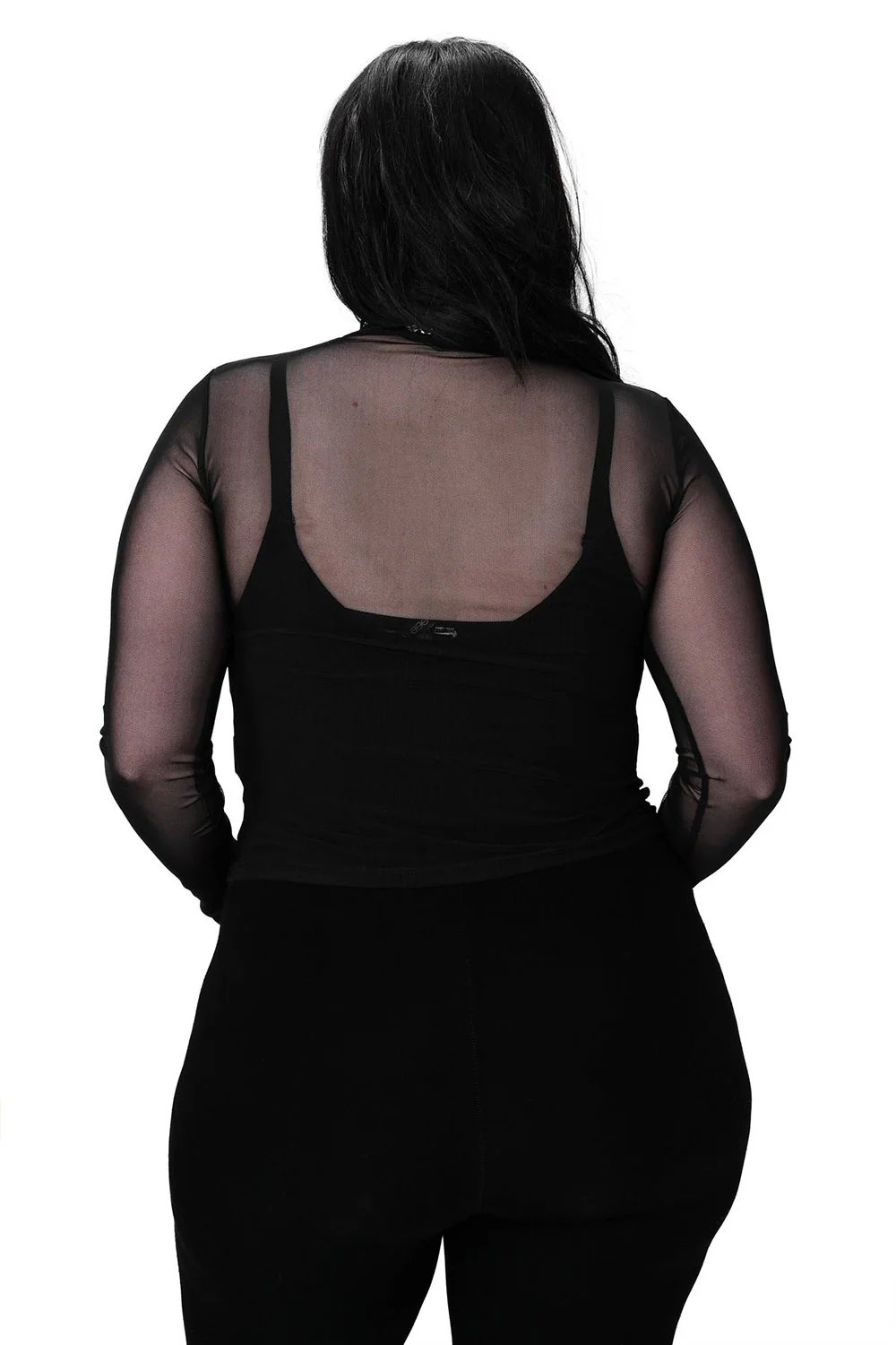 Signature Mesh Turtle Neck - Image 6