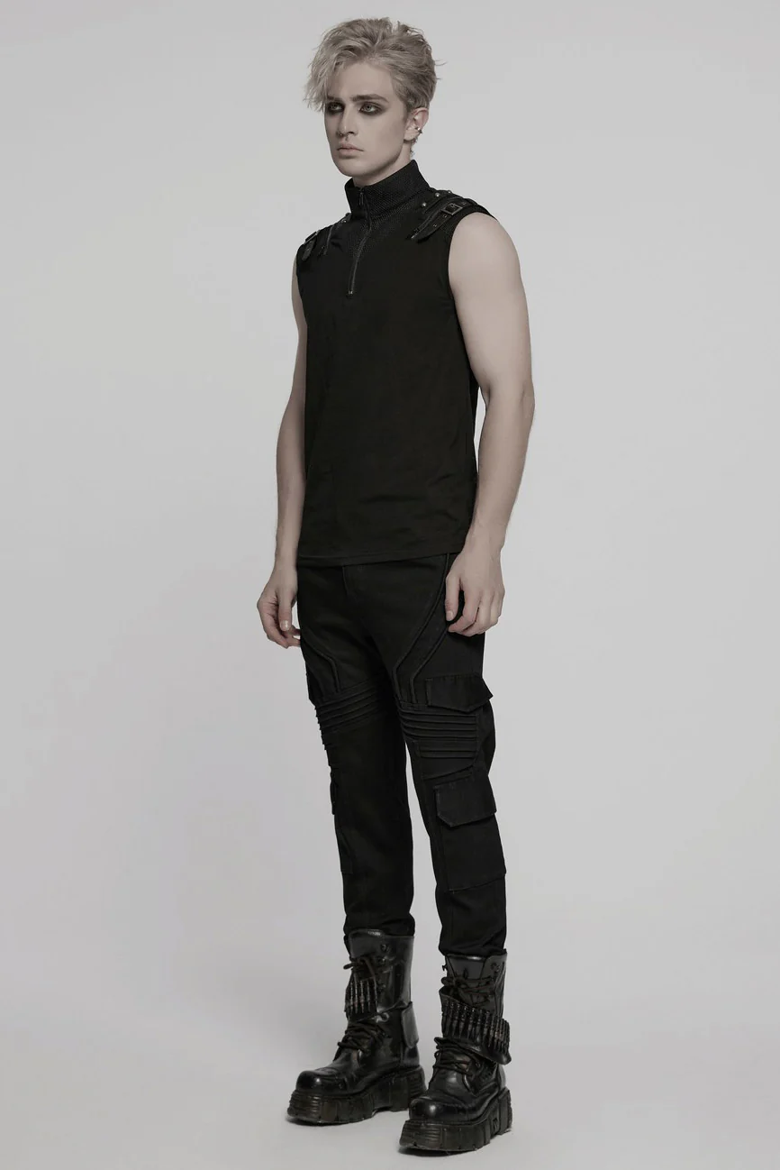 Sinner Studded Tank Top - Image 6