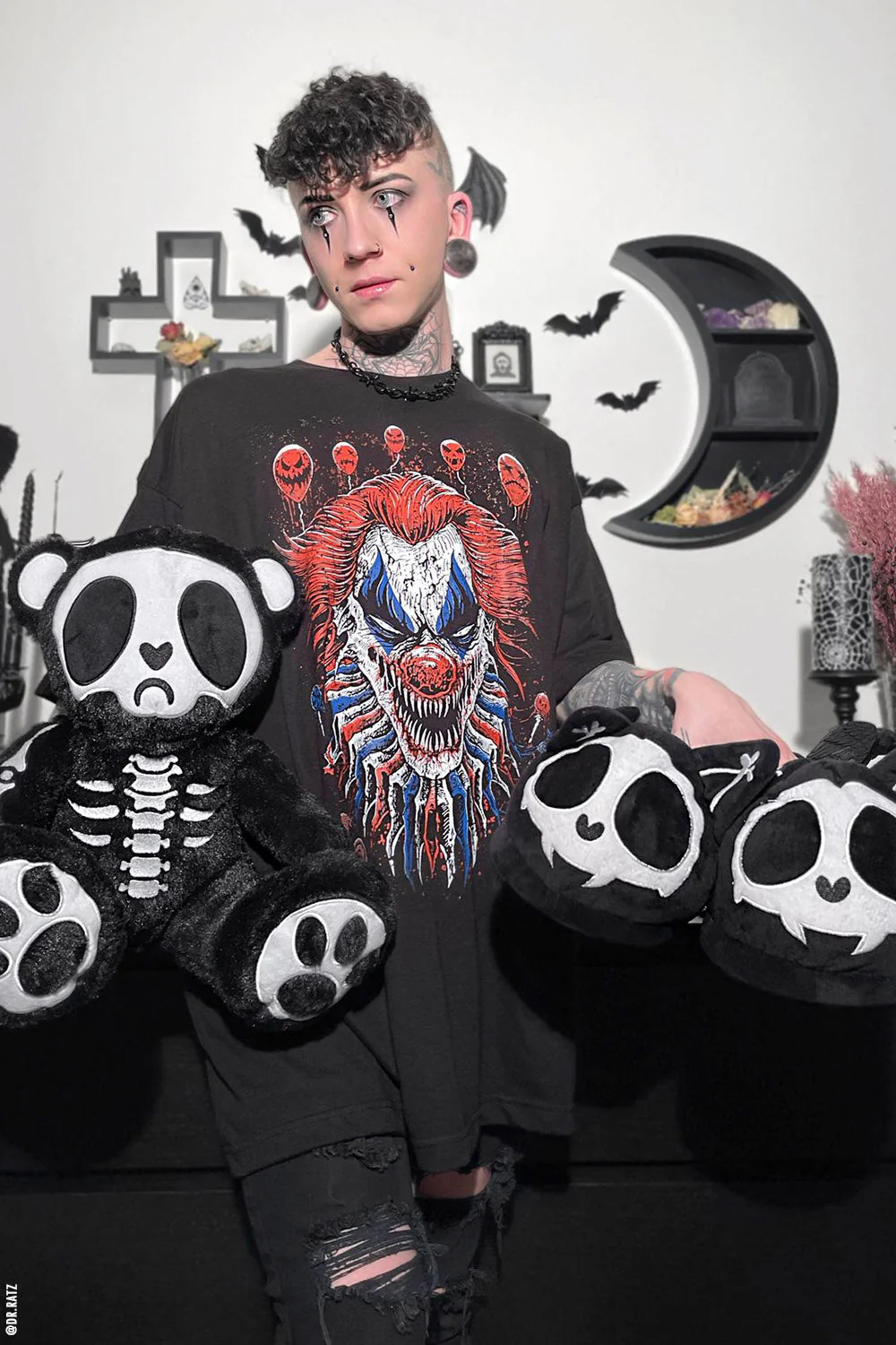 Skelekitty Slippers [DEFECTIVE/CLEARANCE] - Image 7