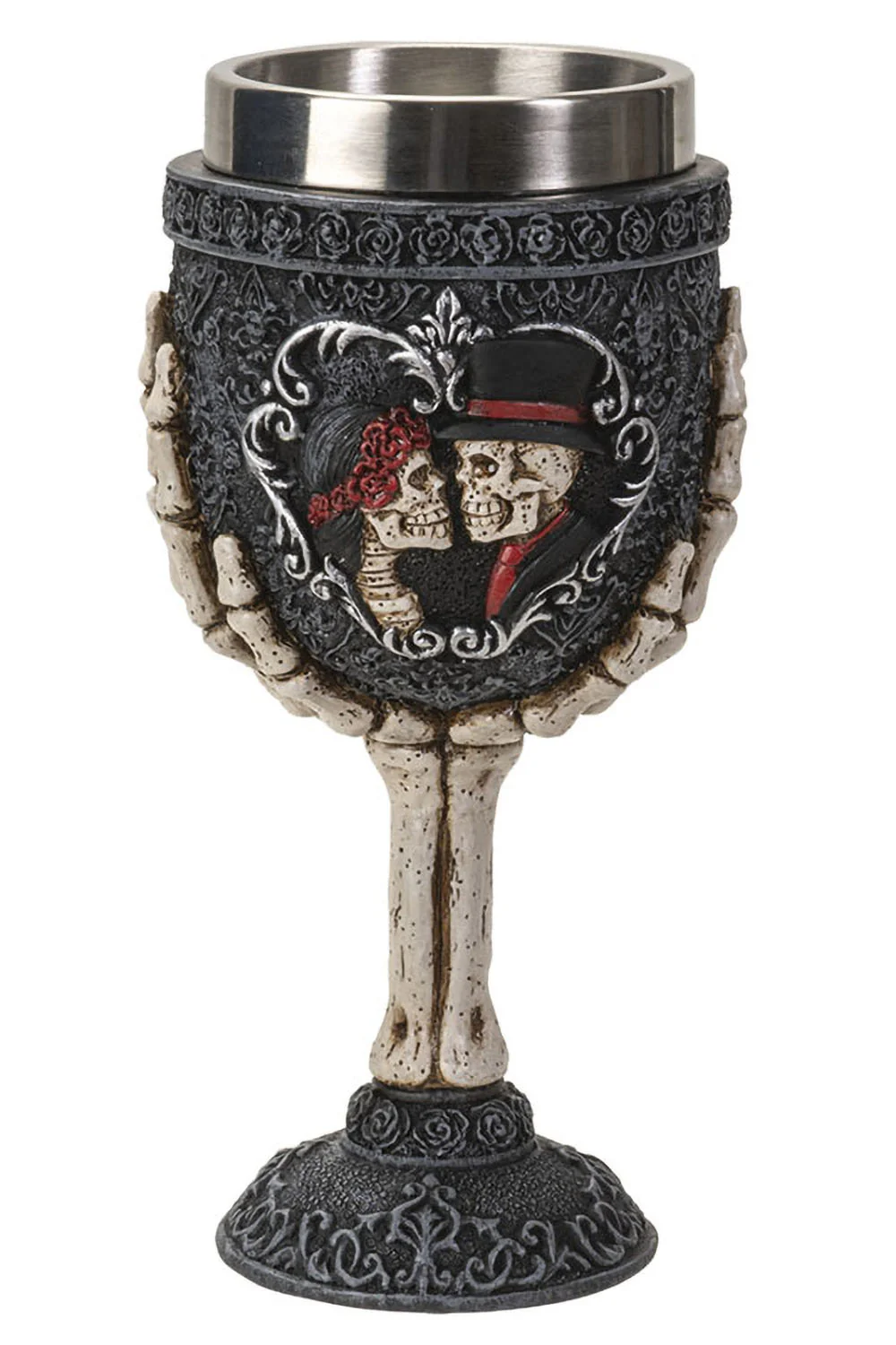 Skeleton Couple Goblet - Image 2