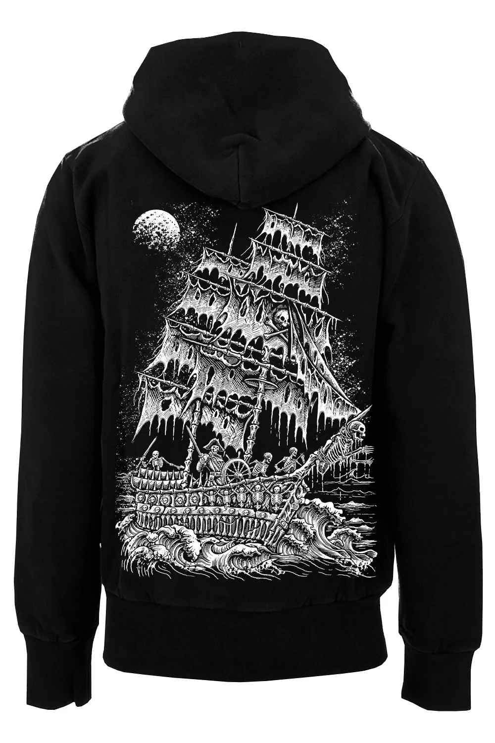 Skeleton Crew Pirate Ship Hoodie - Image 7
