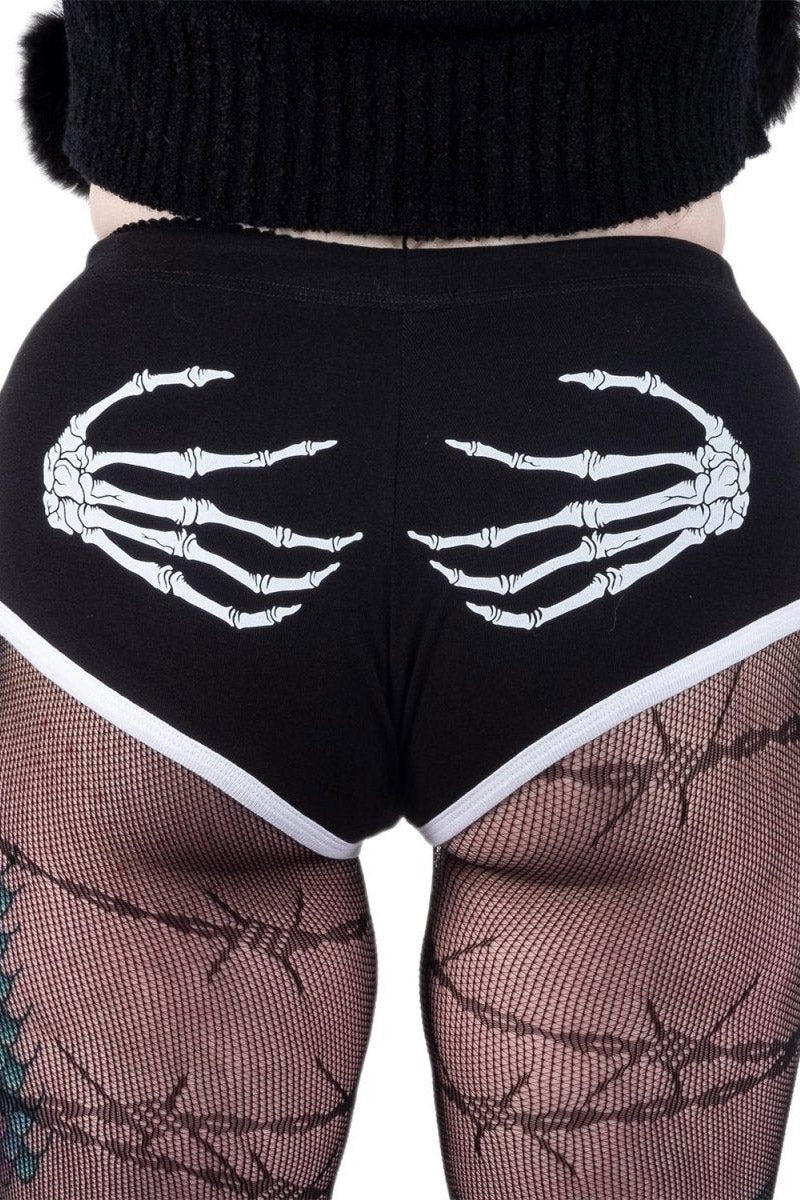 Skeleton Hands Short Shorts [NO RESTOCKS] - Image 2