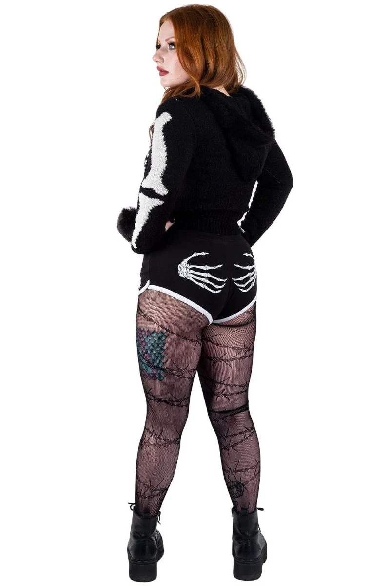 Skeleton Hands Short Shorts [NO RESTOCKS] - Image 5
