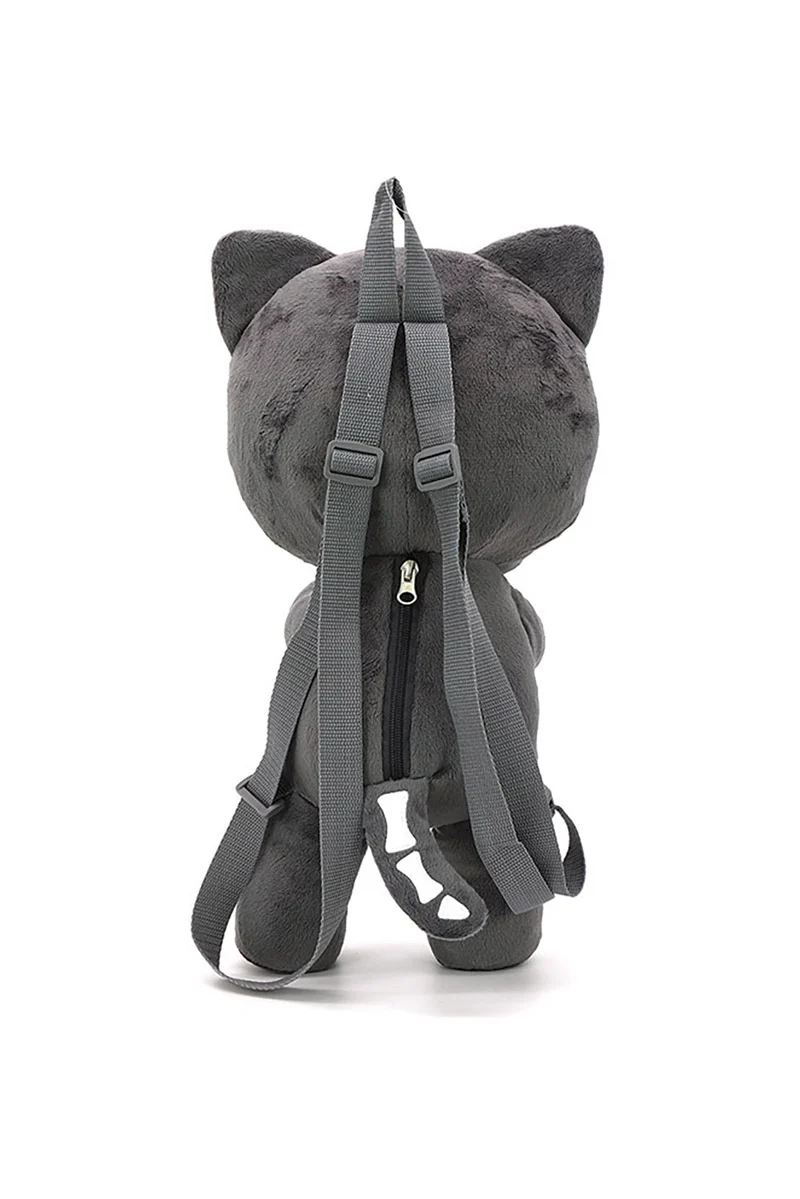 Skeleton Kitten Plushy Backpack - Image 3