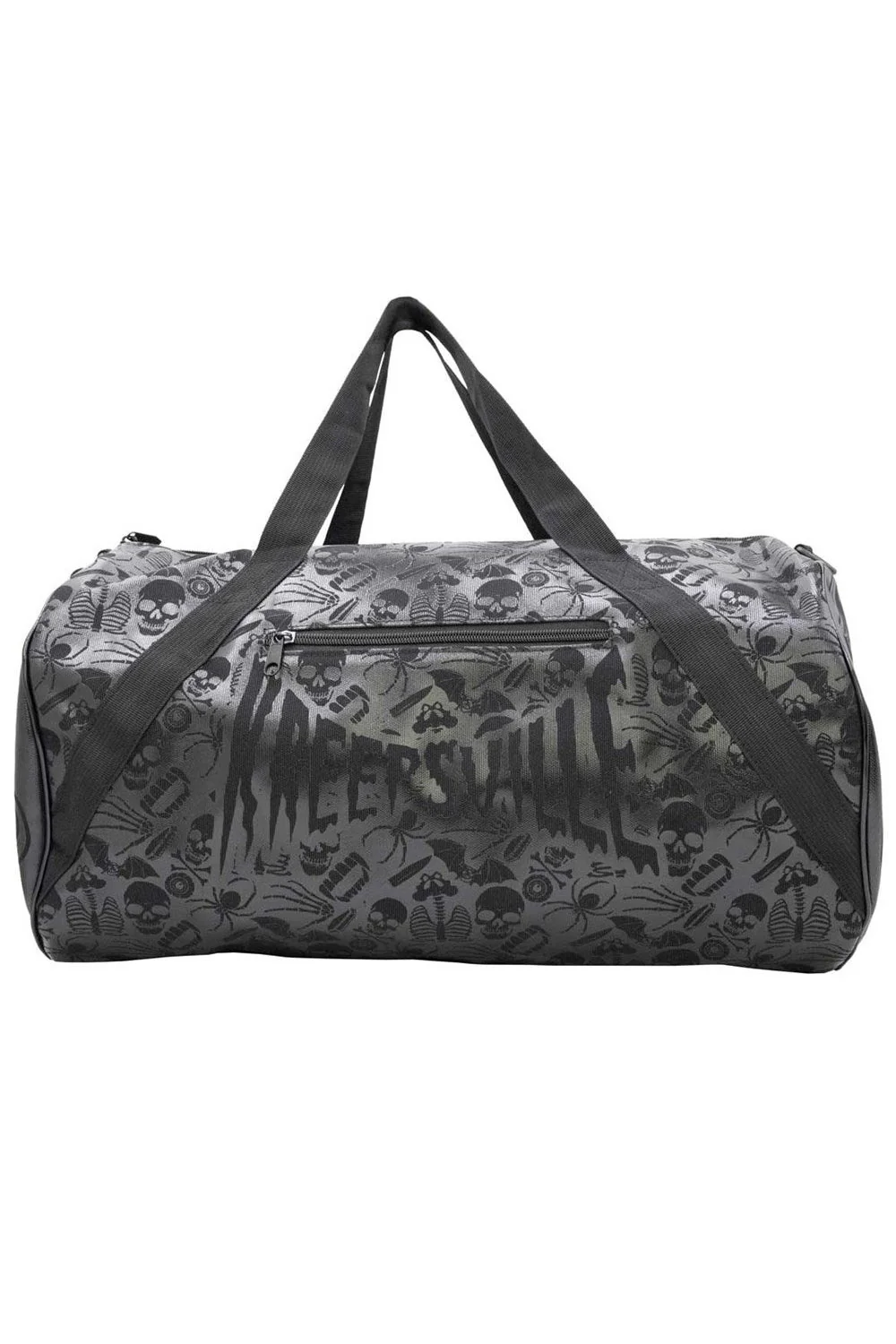 Skull Black Barrel Bag - Image 3