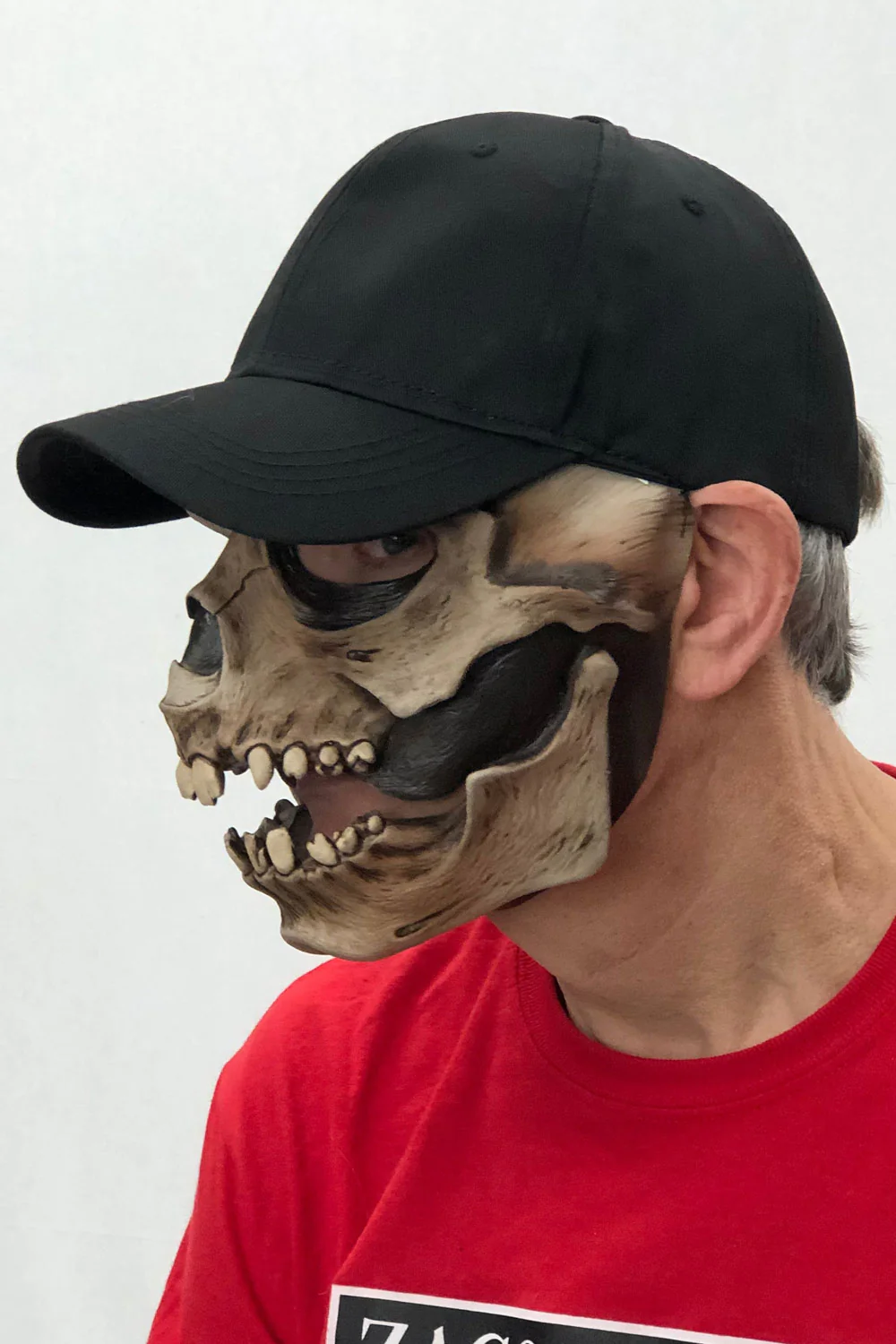 Skull Cap Mask w/ Moving Mouth - Image 3