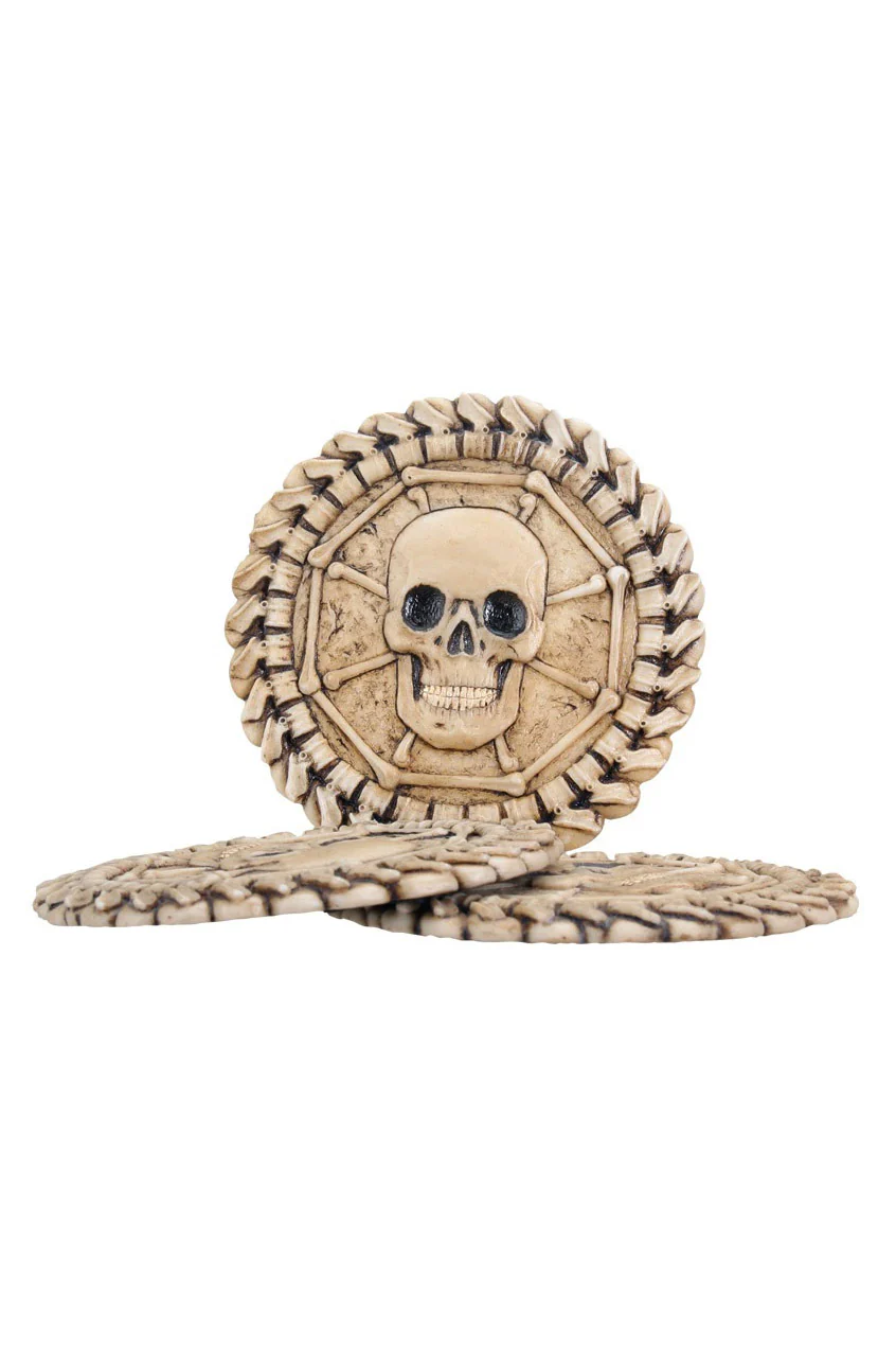 Skull Coasters [Set of 6] - Image 4