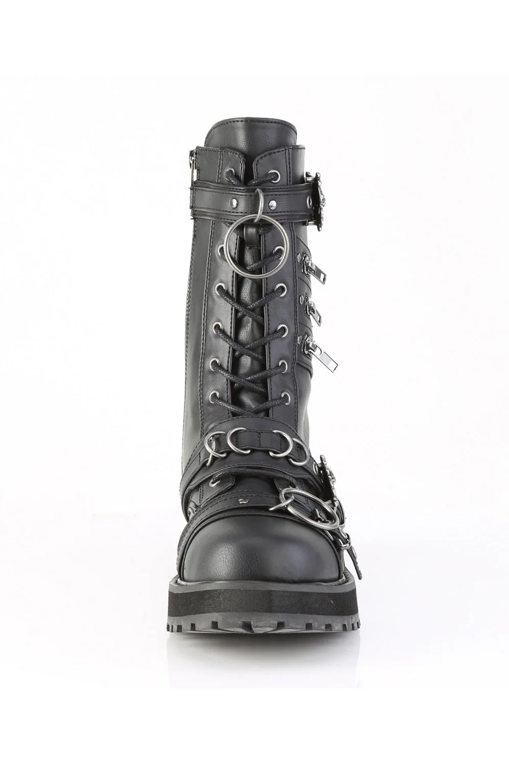 Skull & Crossbone Combat Boots [VALOR-240] - Image 2