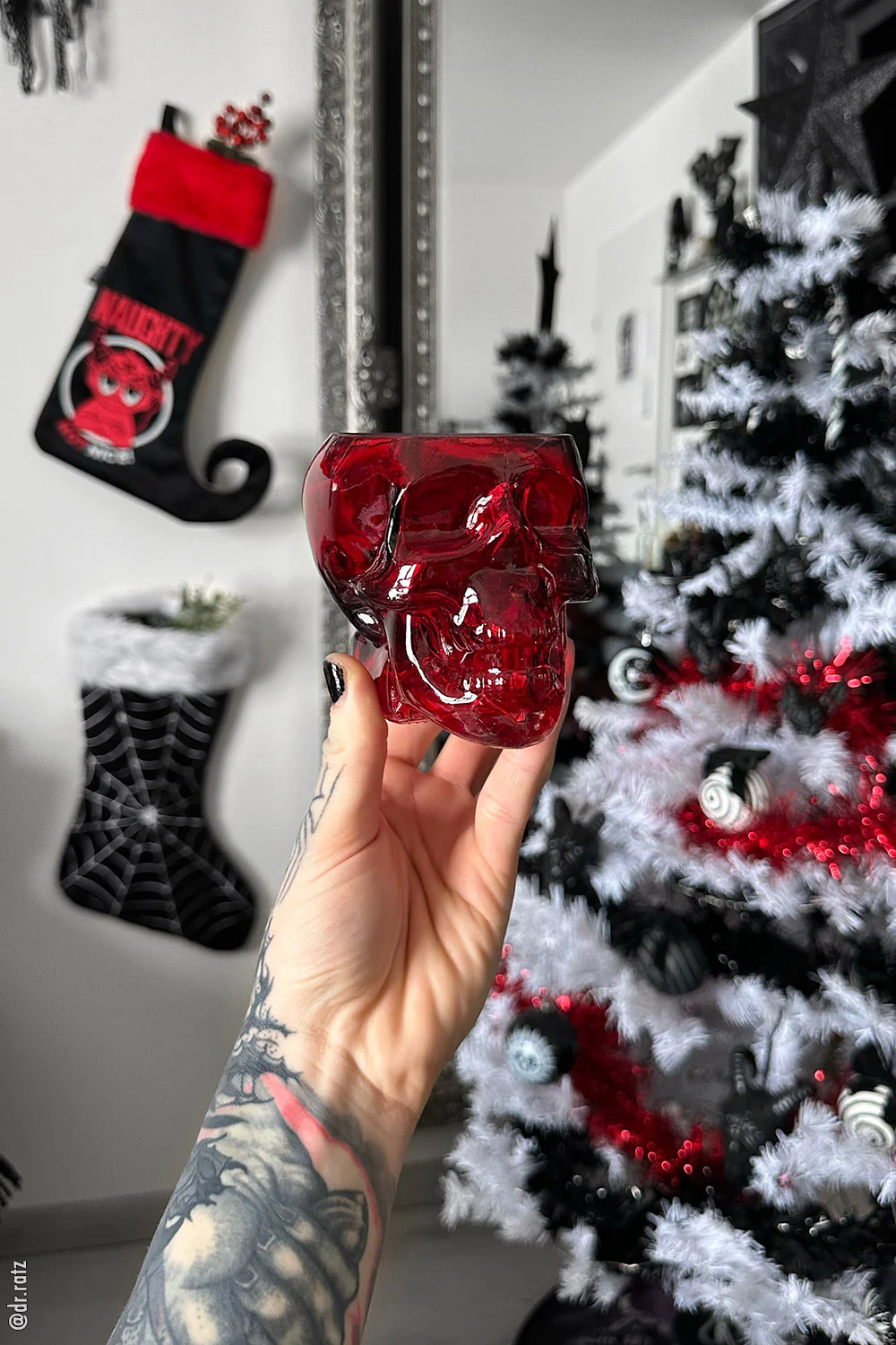 Skull Drinking Glass [BLOOD RED] - Image 11