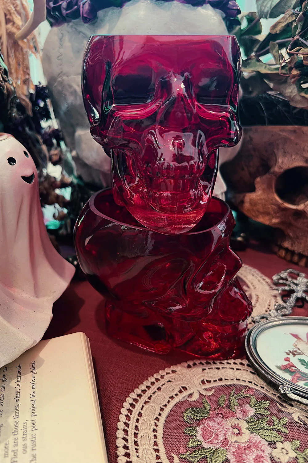 Skull Drinking Glass [BLOOD RED] - Image 6