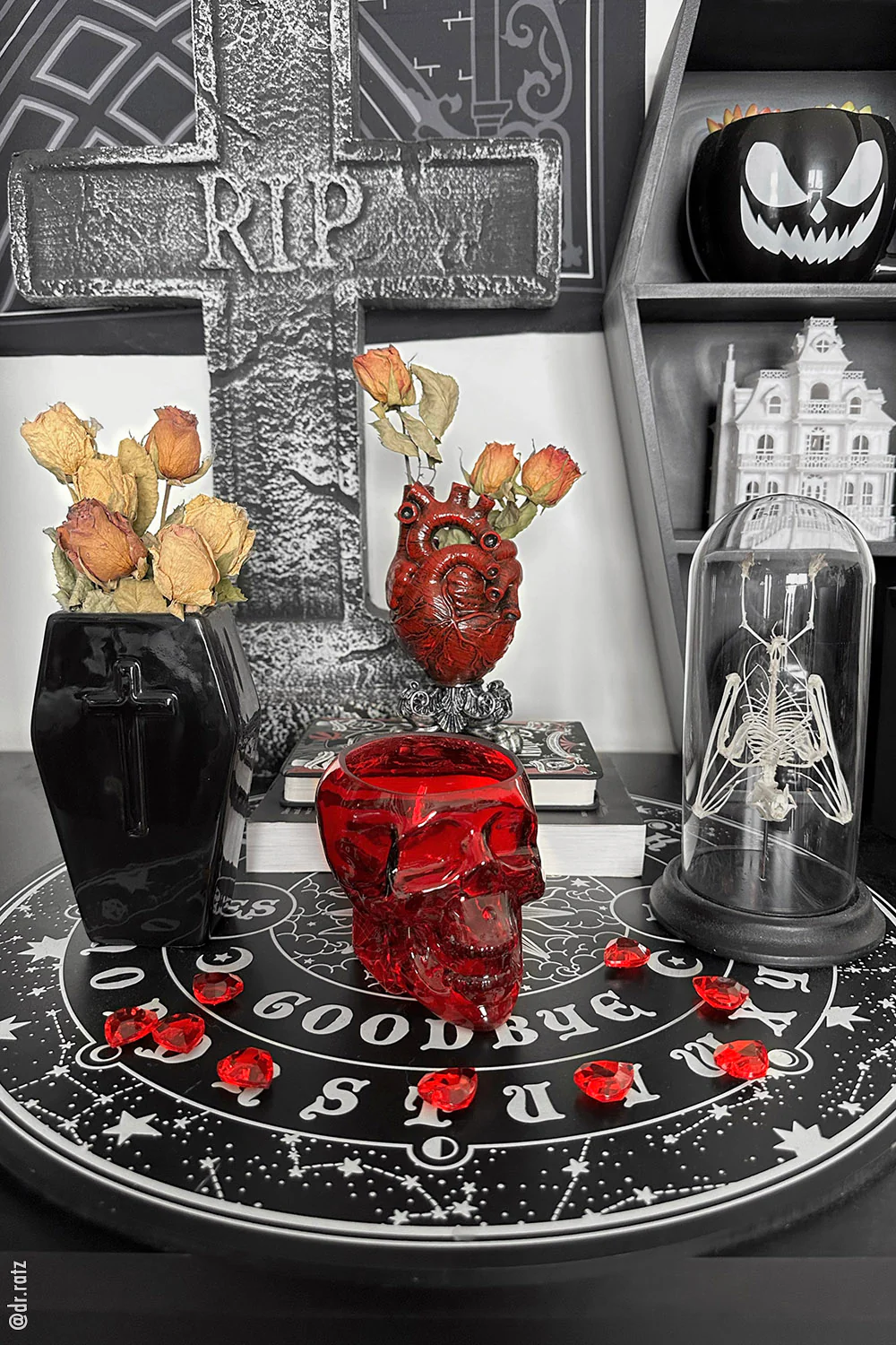 Skull Drinking Glass [BLOOD RED] - Image 9