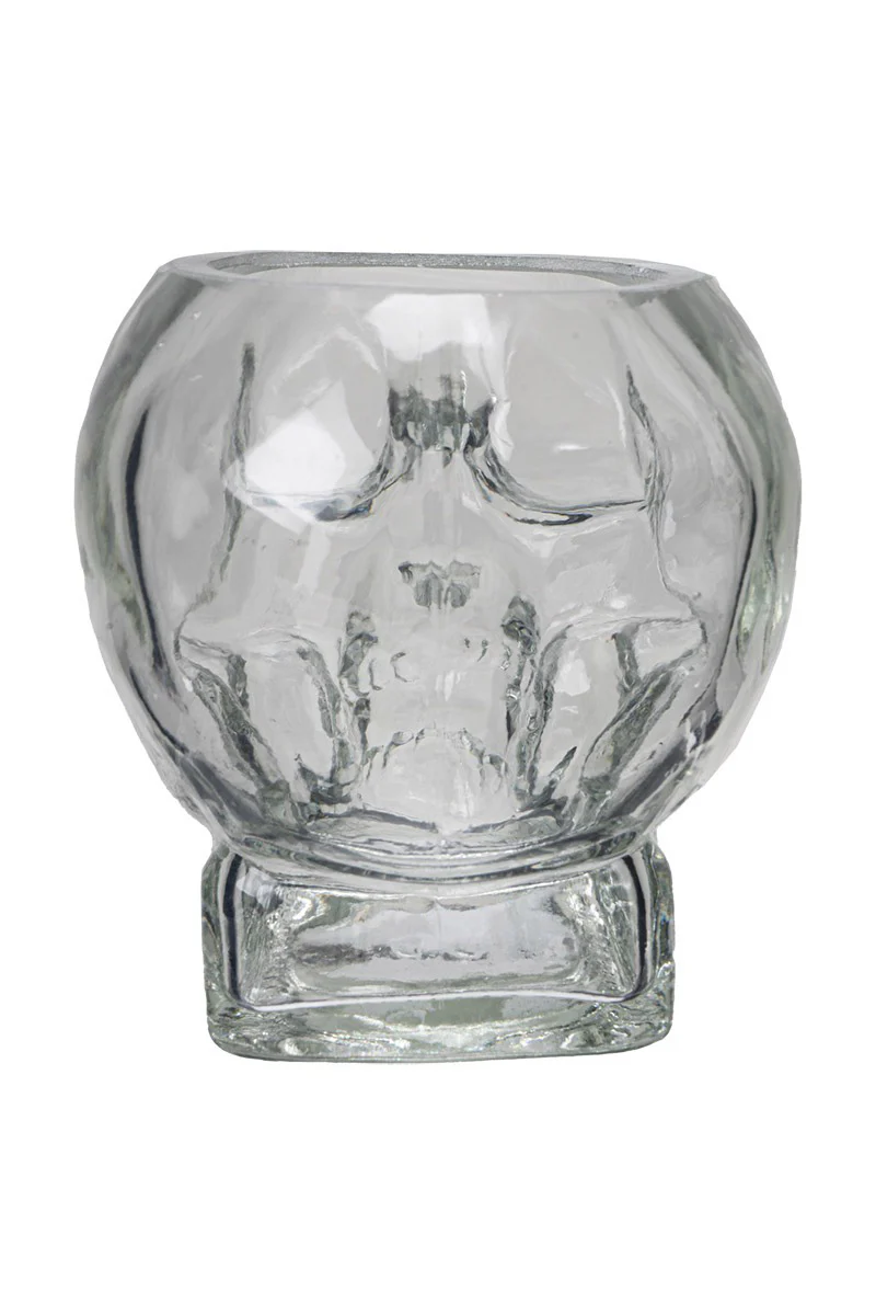 Skull Drinking Glass [CLEAR] - Image 3