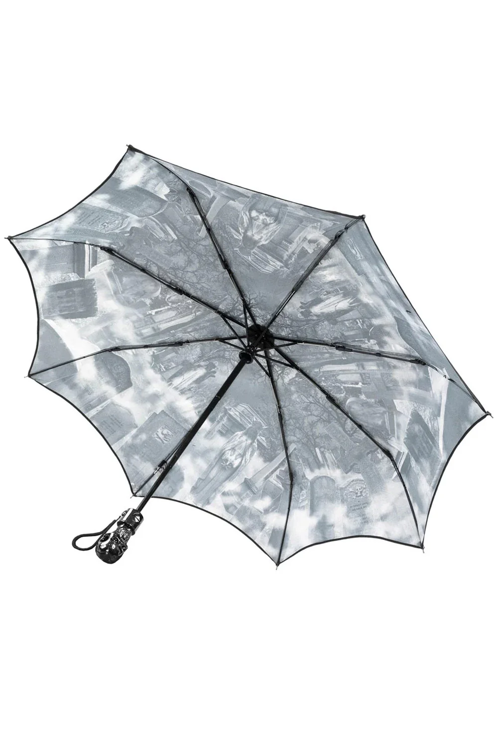 Skull Handle Cemetery Umbrella - Image 3