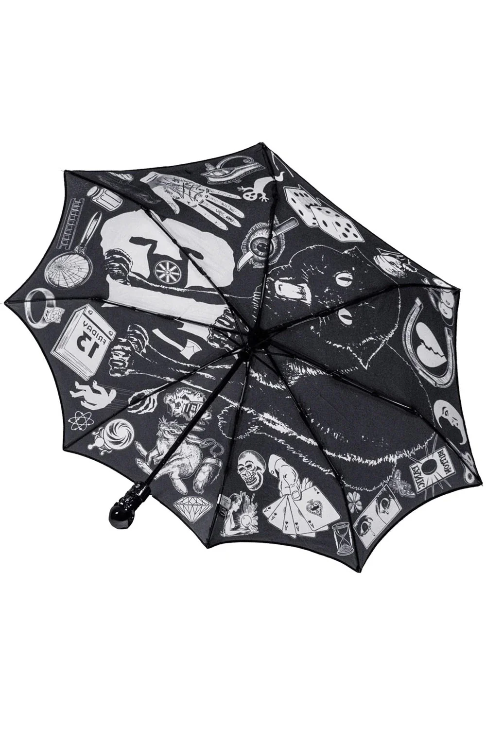 Skull Handle Superstitions Umbrella - Image 3