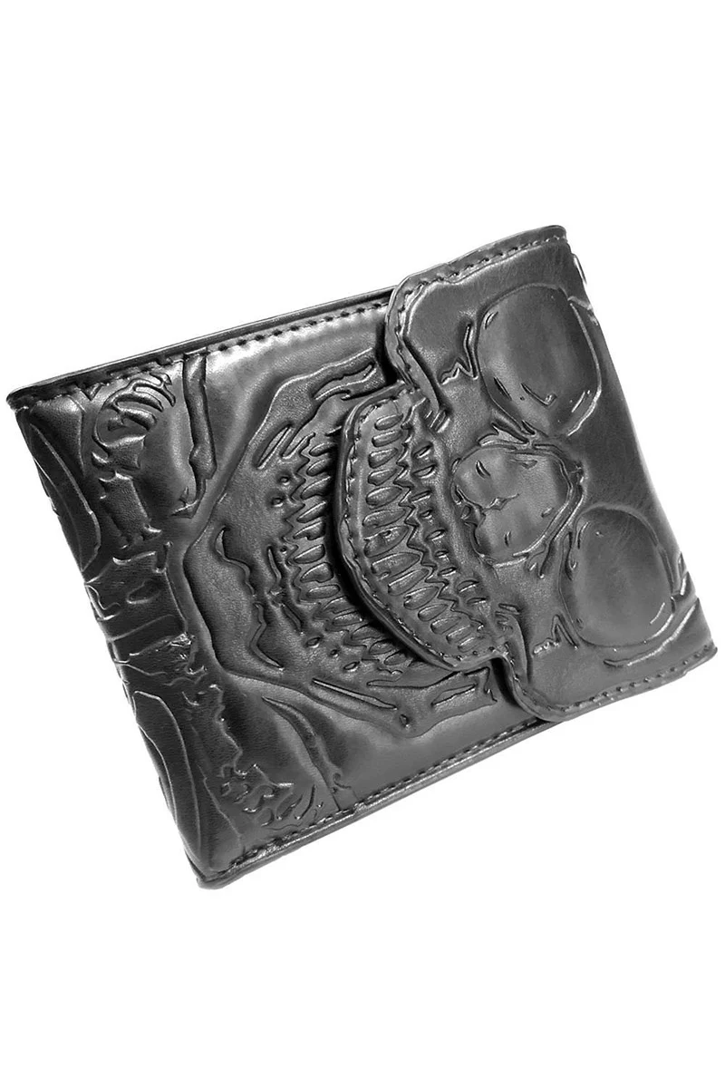 Skull Ribcage Bifold Wallet