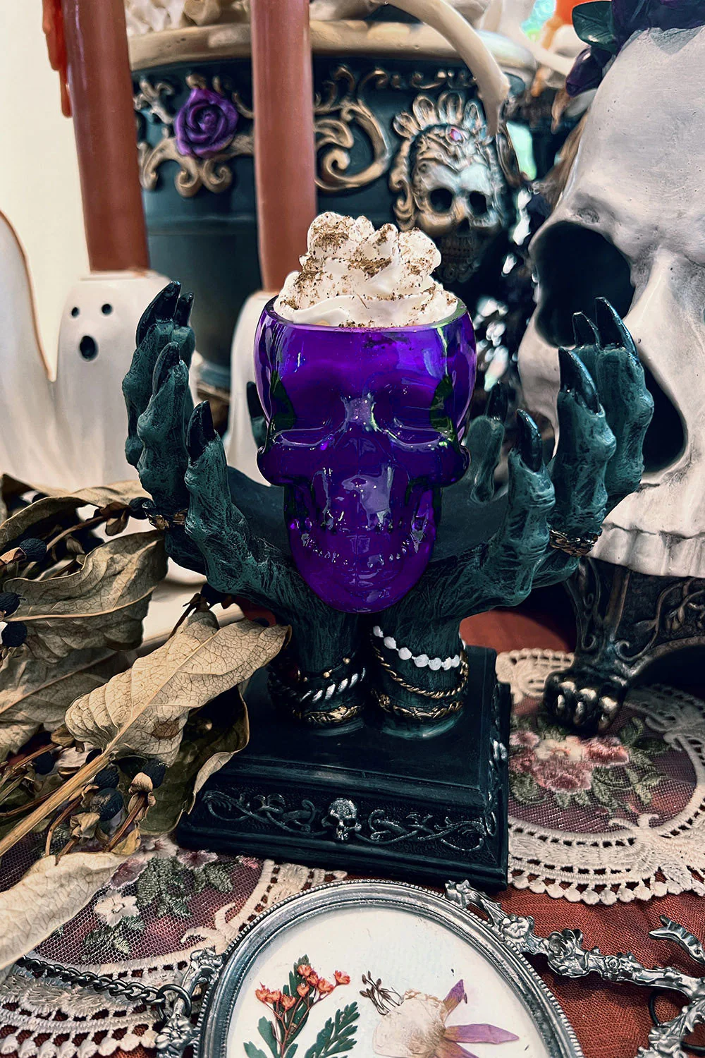 Skull Shot Glass [Deep Purple] - Image 2