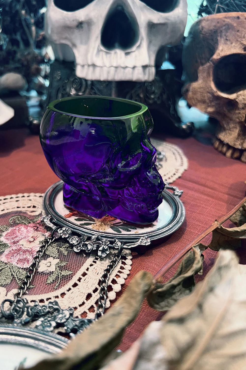 Skull Shot Glass [Deep Purple] - Image 3