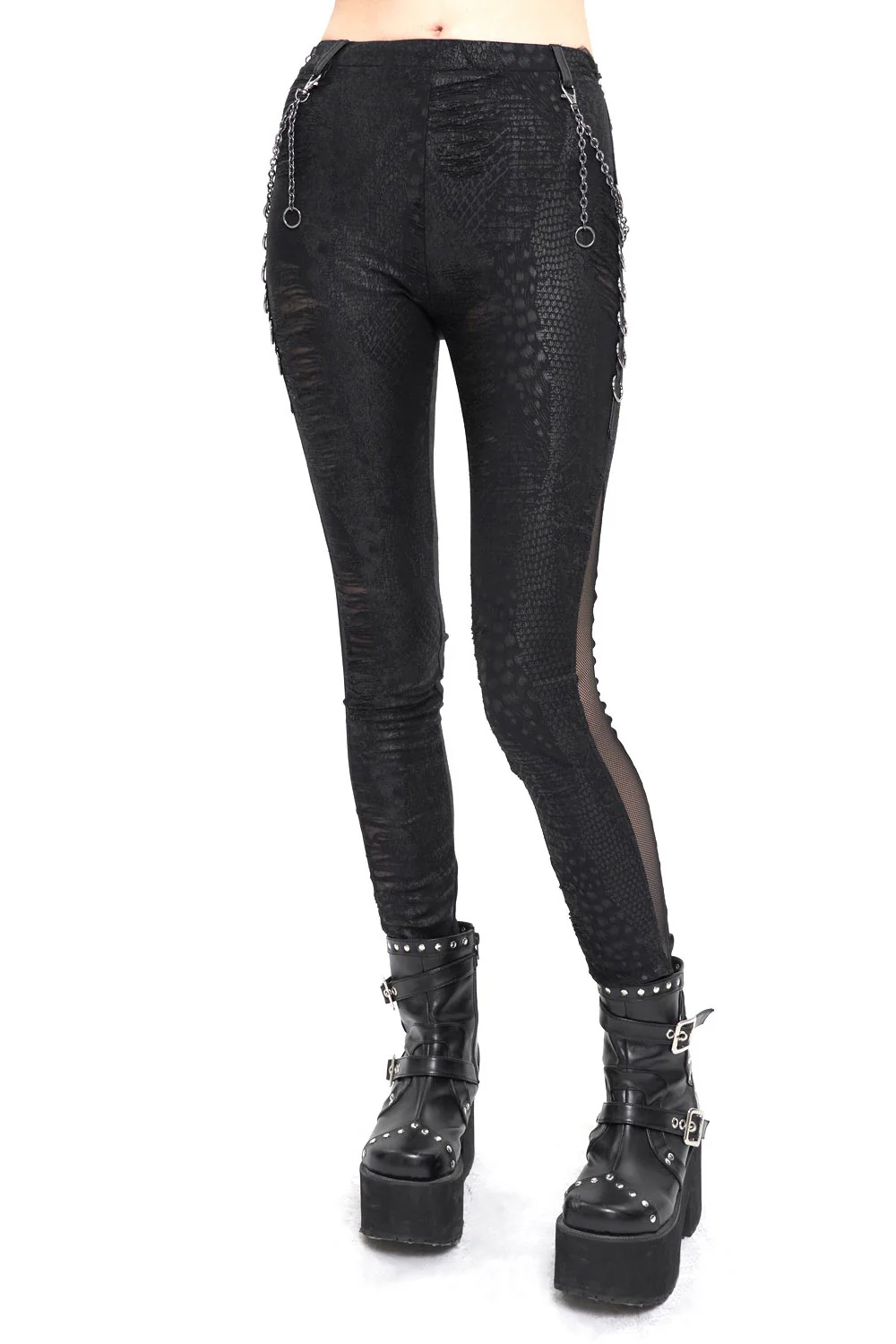 Snake Byte Shredded Leggings - Image 3