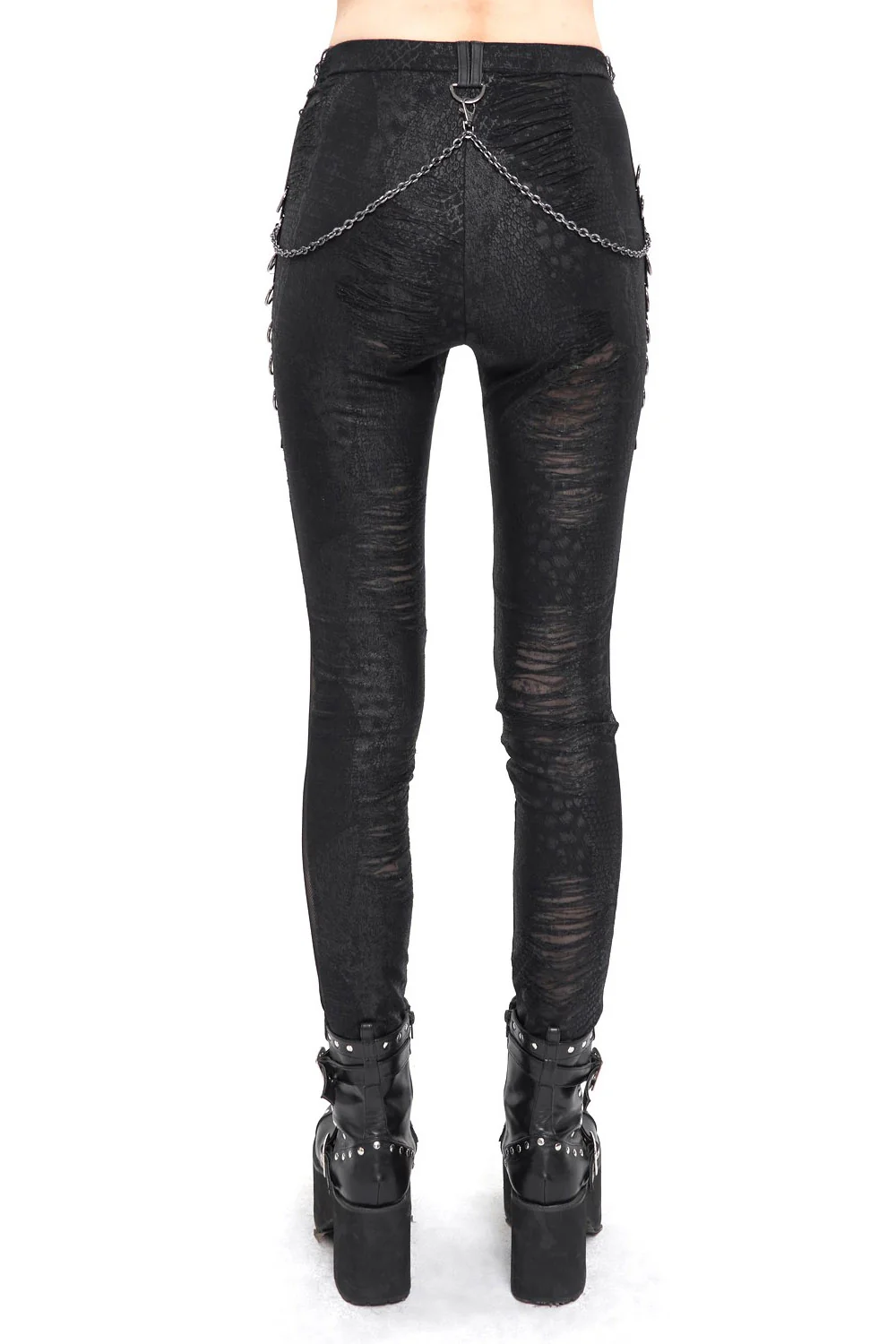 Snake Byte Shredded Leggings - Image 4