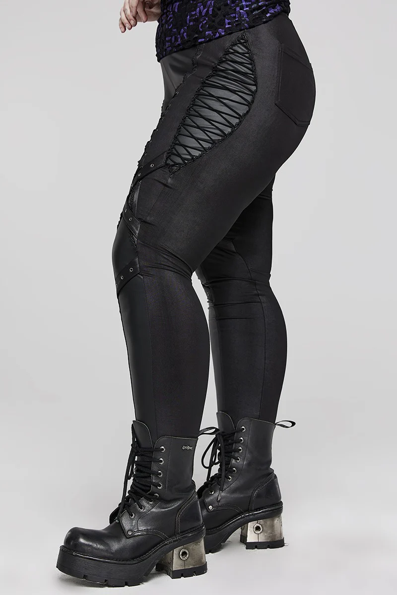 Something Wicked High Waisted Leggings - Image 6