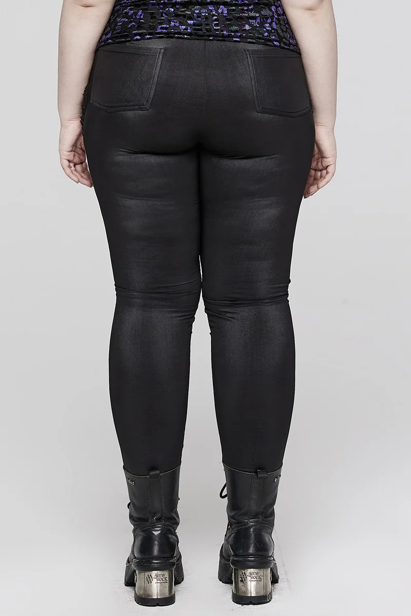 Something Wicked High Waisted Leggings - Image 7