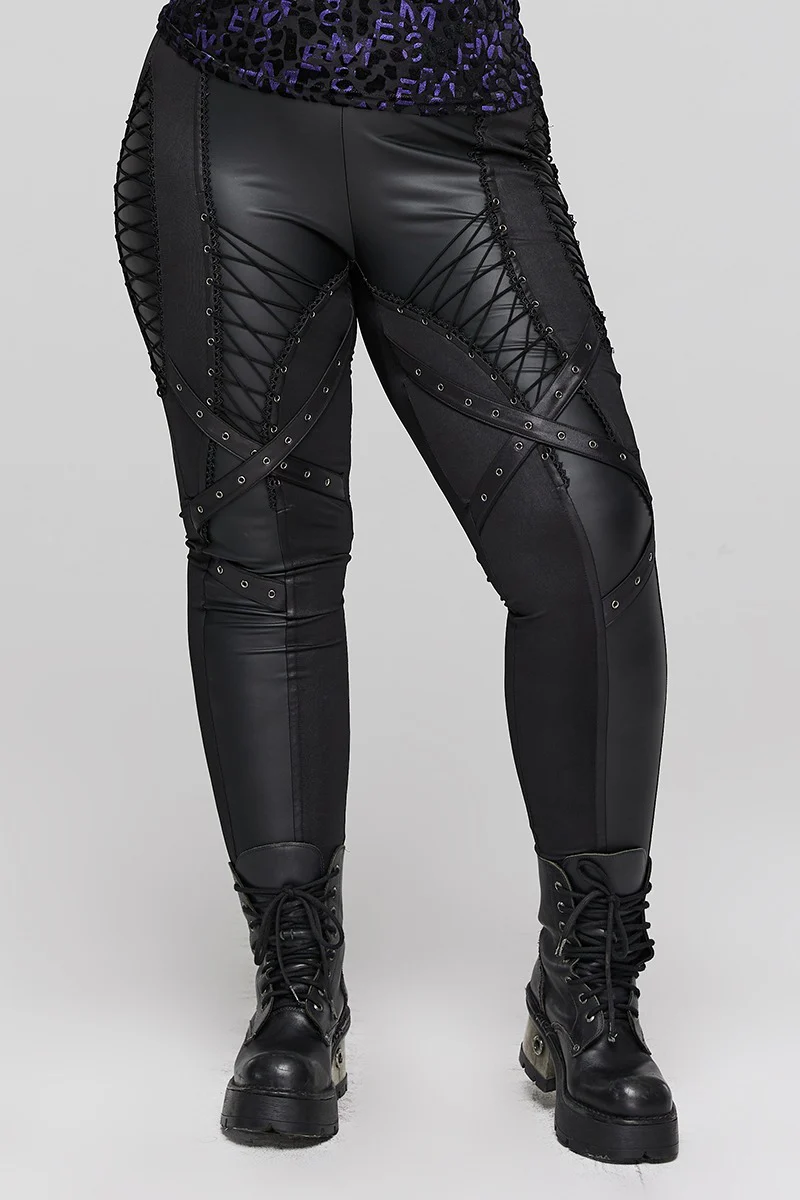 Something Wicked High Waisted Leggings - Image 8