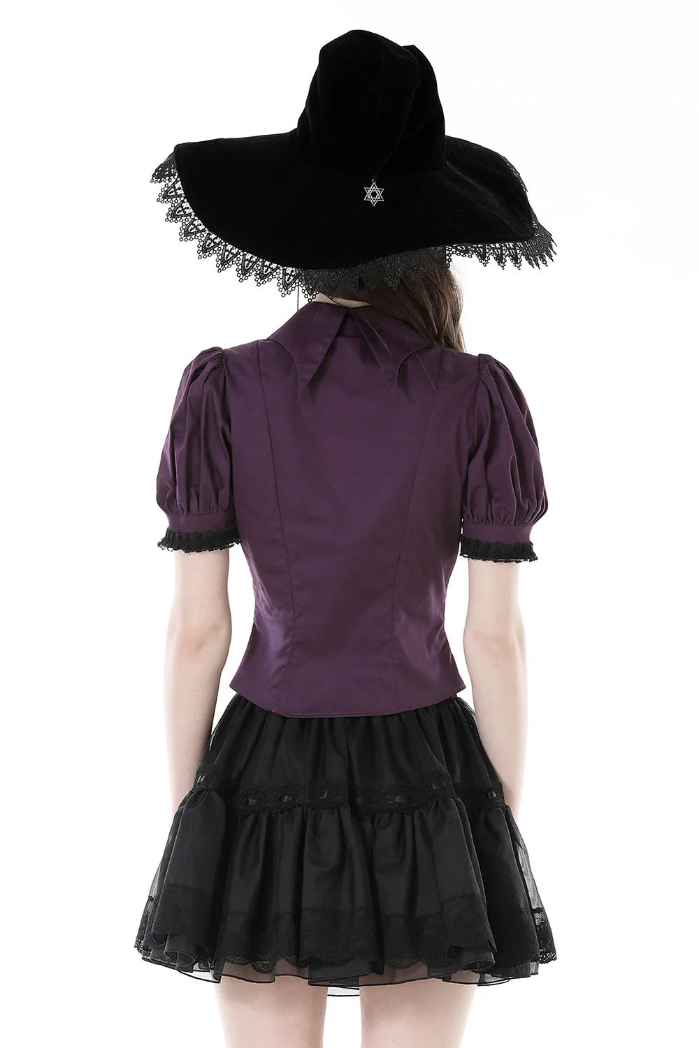 Spellbound Pointed Collar Top - Image 2