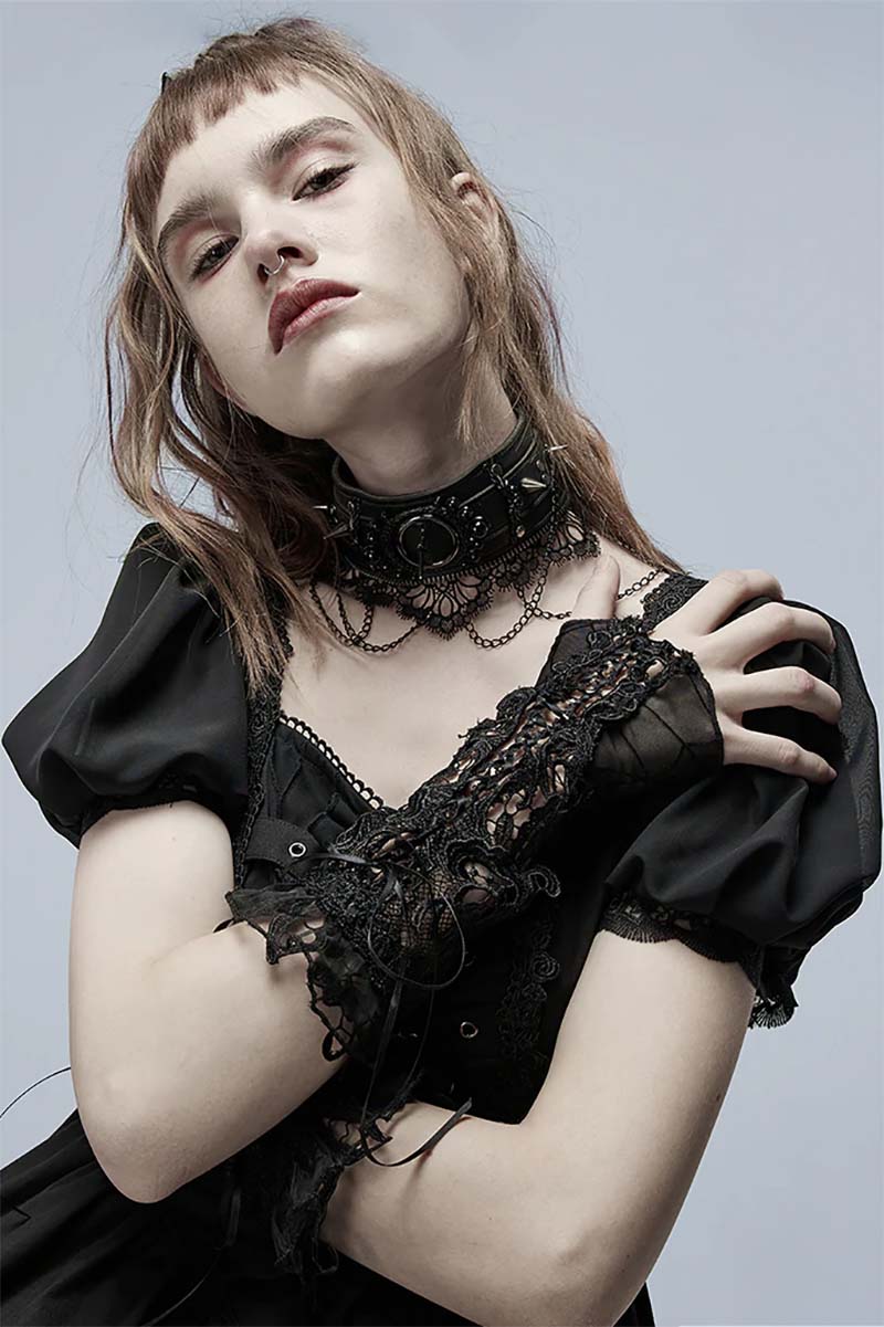 Spider Byte Goth Gloves - Image 3