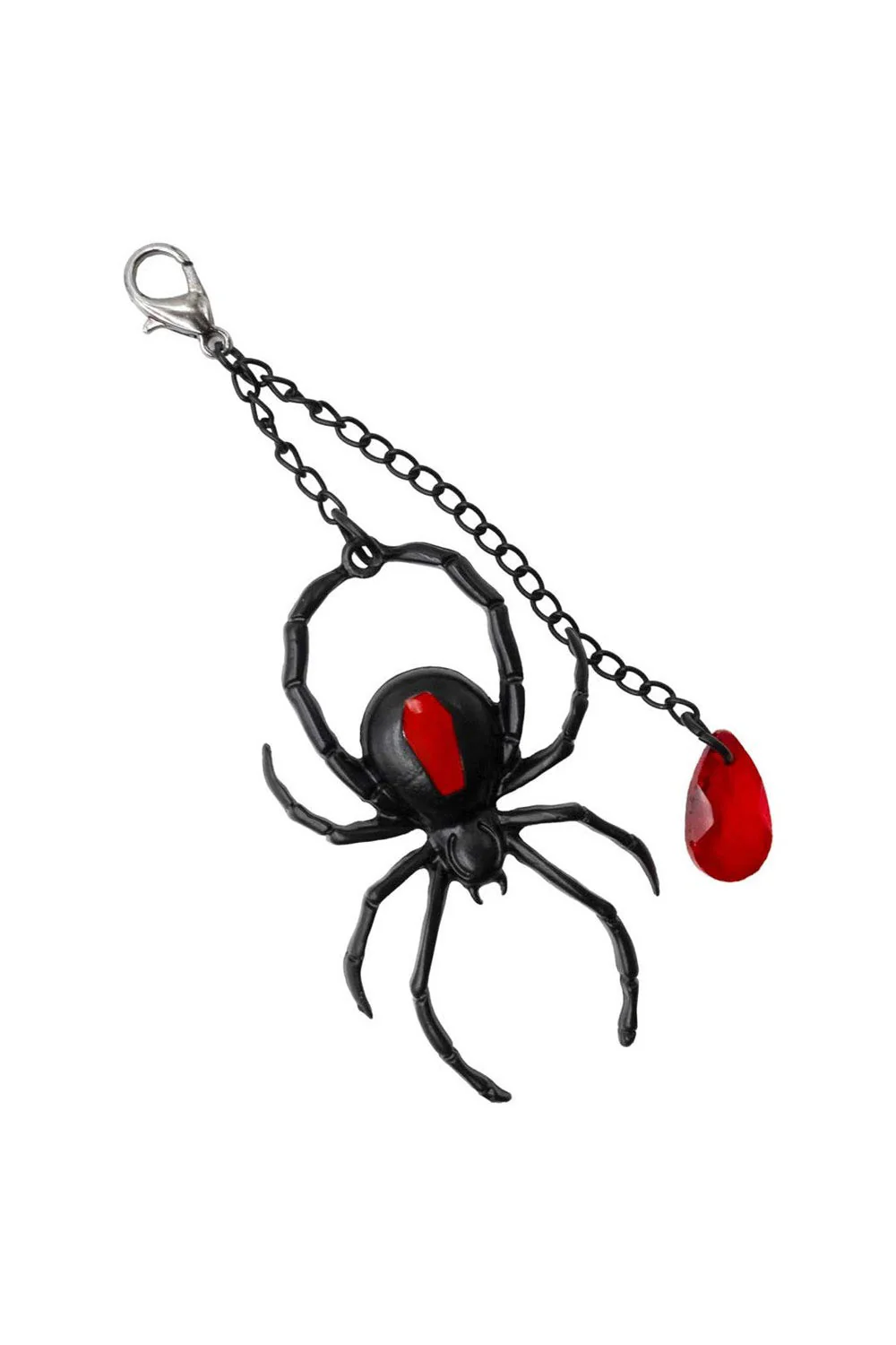 Spider Charm Web Claw Clip [Black] - Image 3
