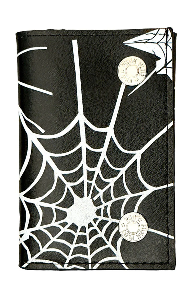 Spiderweb Biker Wallet [BLACK] - Image 3