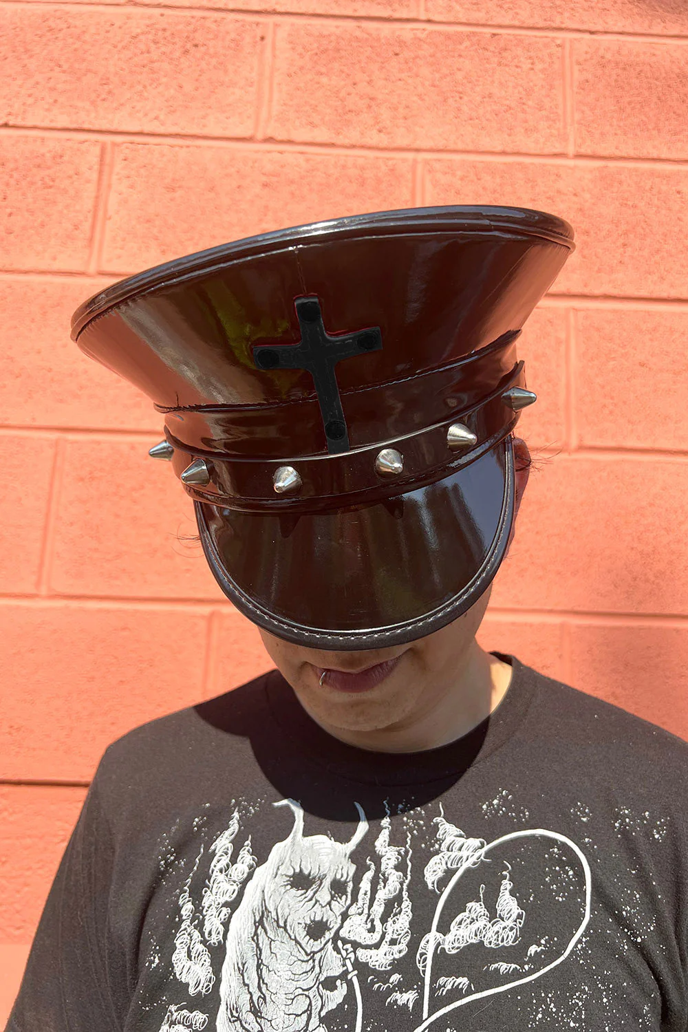 Spiked Captain Hat [BLACK CROSS] - Image 2