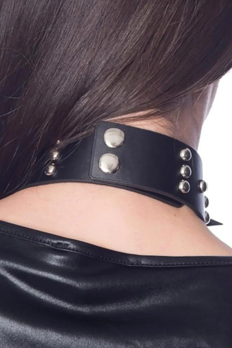 Spiked O-Ring Choker - Image 5