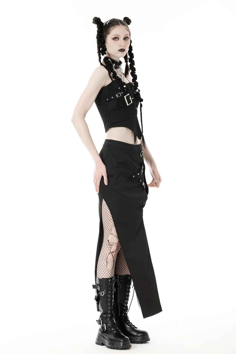 Spindle Split Maxi Skirt - Image 4