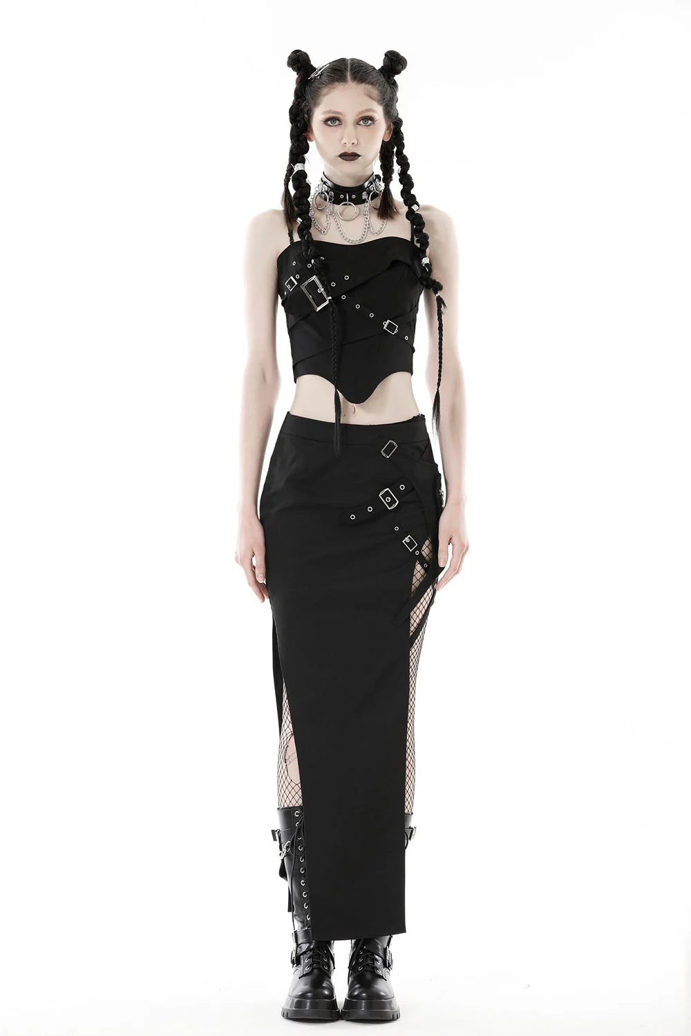 Spindle Split Maxi Skirt - Image 9