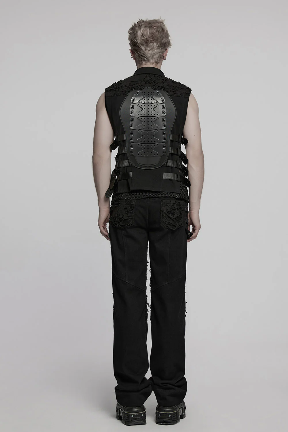 Spineshred Distressed Cargo Pants - Image 4