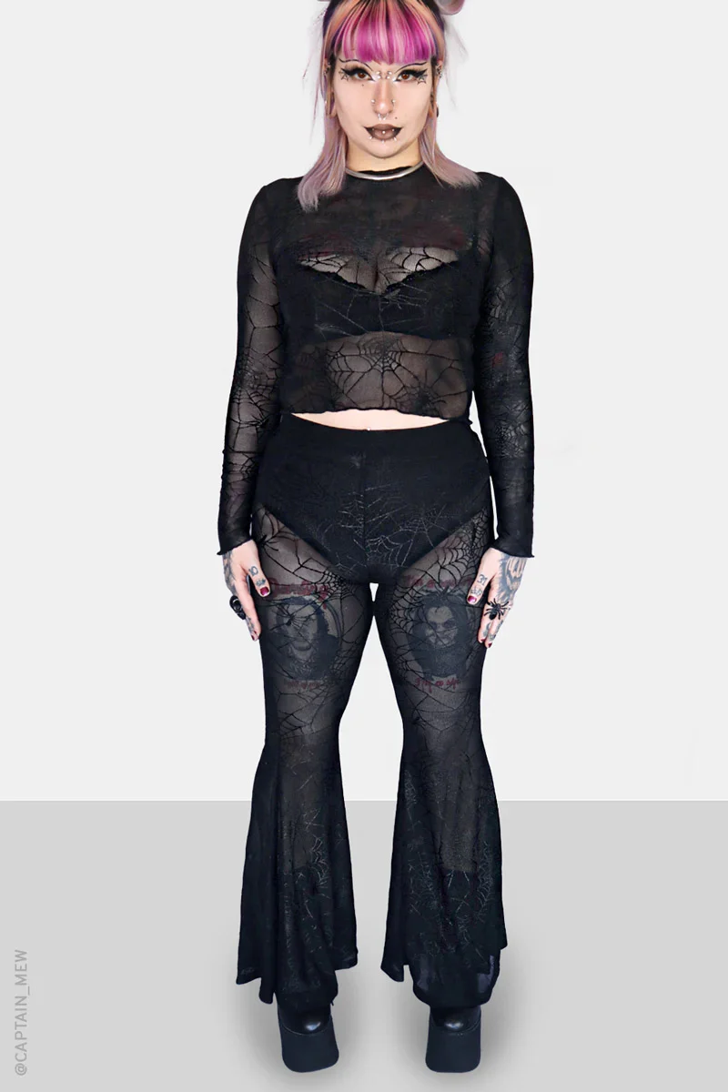 Spinnerette Flare Pants - Image 6