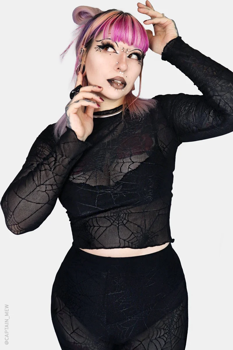 Spinnerette Long Sleeve Top - Image 2