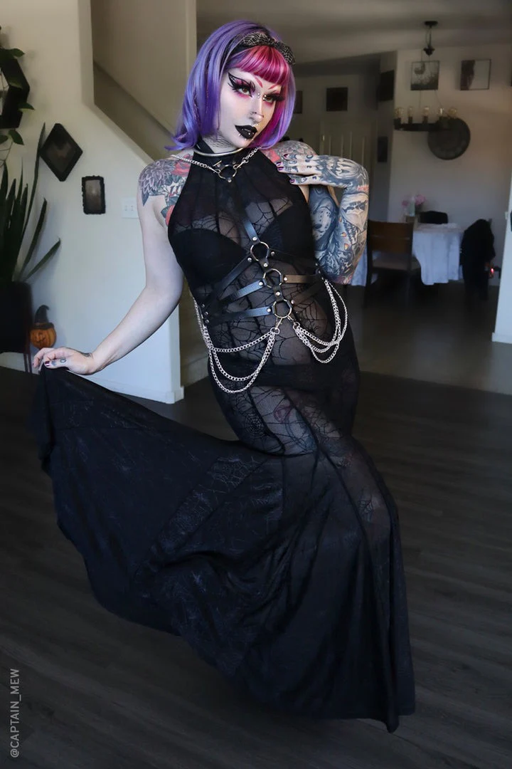 Spinnerette Maxi Dress - Image 10