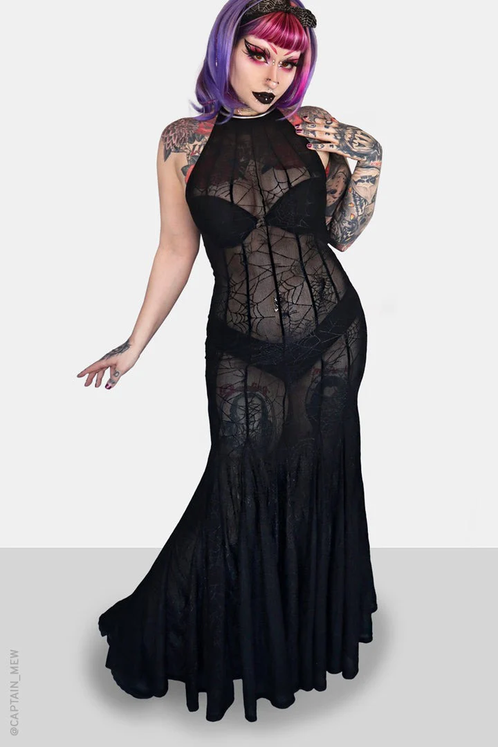 Spinnerette Maxi Dress - Image 2