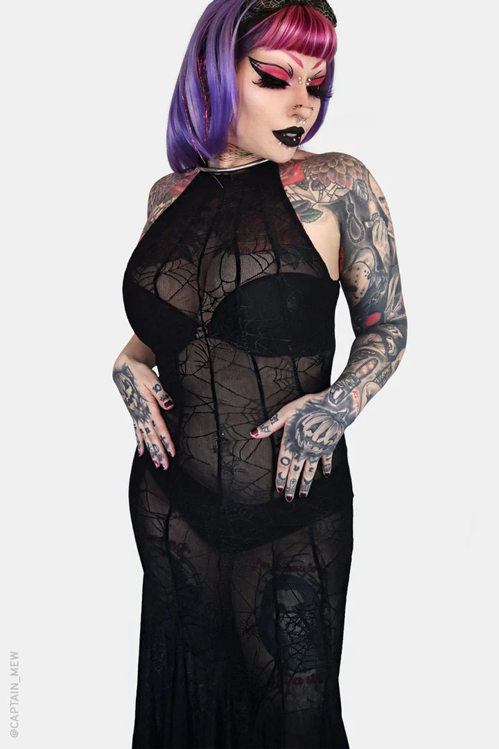 Spinnerette Maxi Dress - Image 3