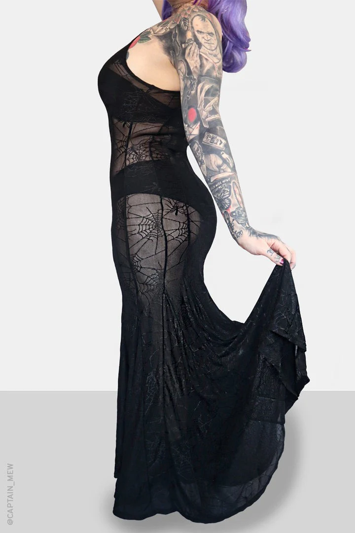 Spinnerette Maxi Dress - Image 4