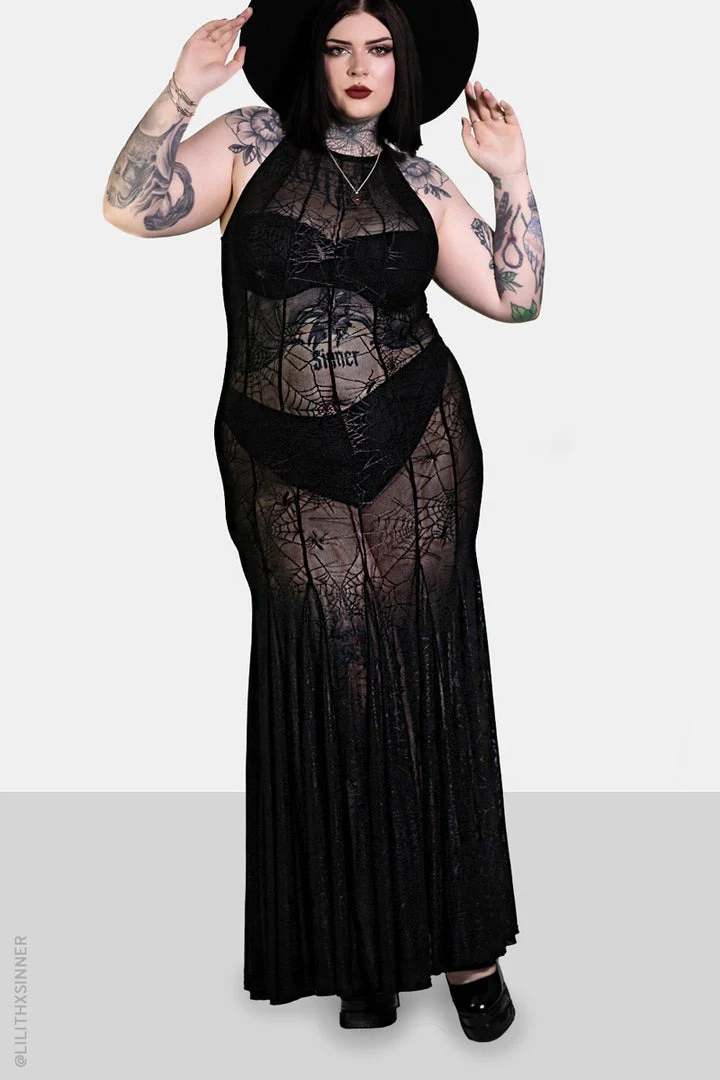 Spinnerette Maxi Dress - Image 8