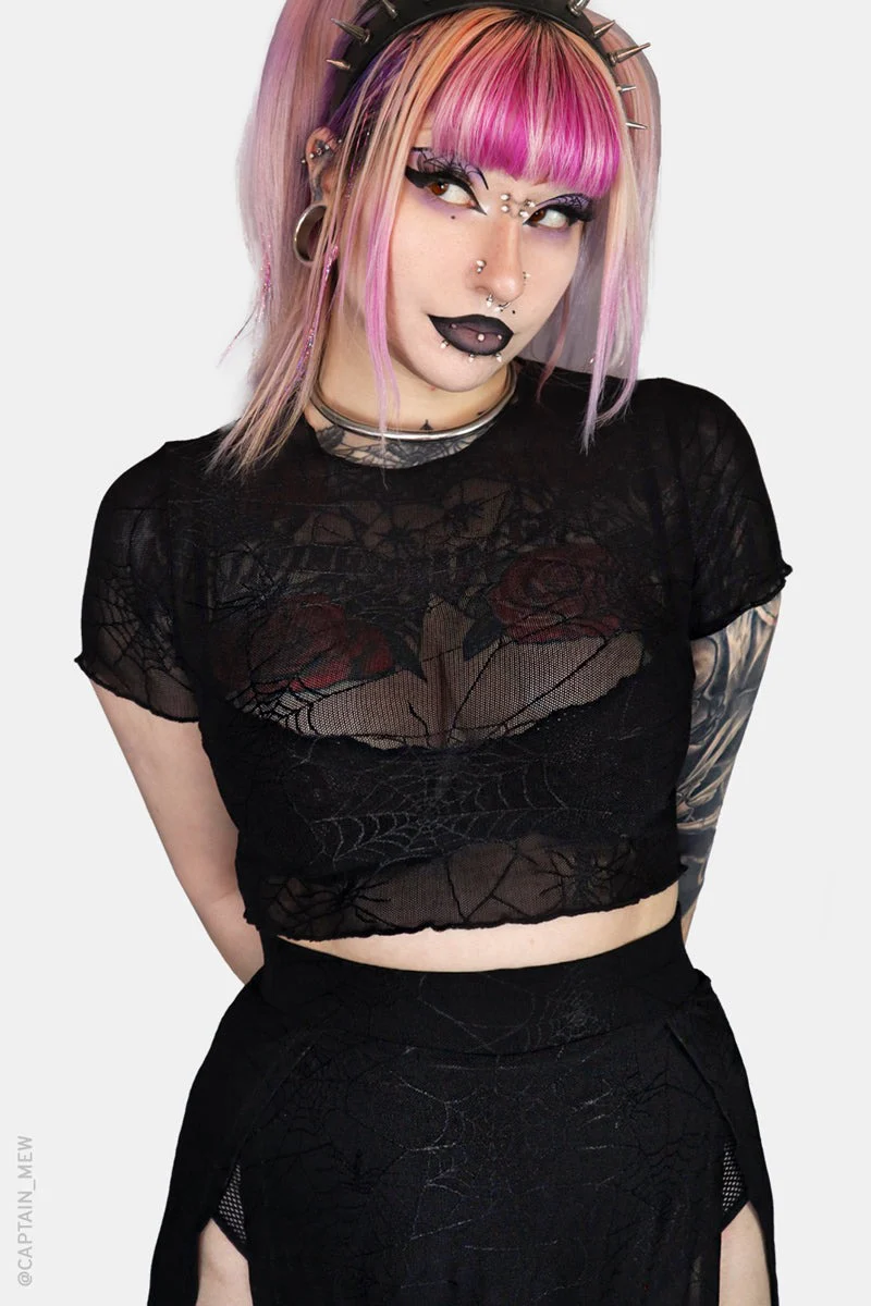 Spinnerette Short Sleeve Top - Image 4