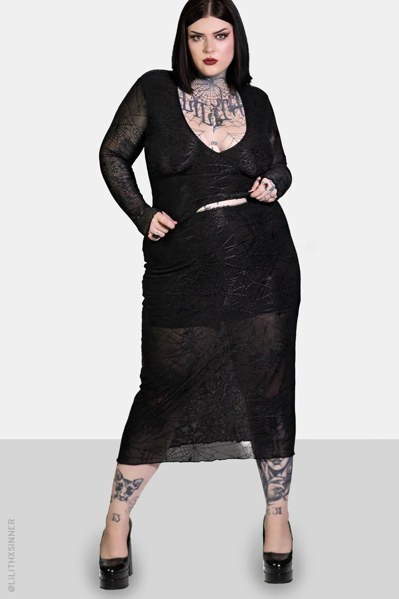 Spinnerette V-Neck Top - Image 3